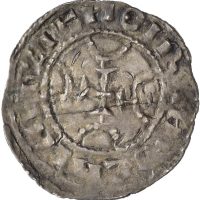 Danmark penning Hardeknud (1035-1042), 0,71 g, Hedeby, 1+