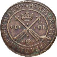 1645 Sverige 1 öre Kristina, 1+