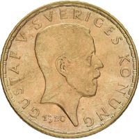 1920 Sverige 5 kronor Gustav V, 01