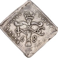 1568 Sverige 8 mark Hertigerna Johan Karl, Vadstena, 1+