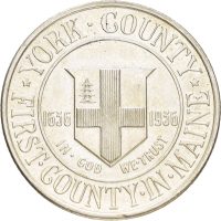 1936 USA 1/2 dollar York County, 0