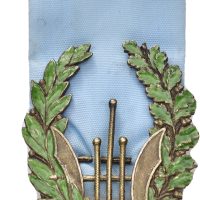 Aalesund Mandssangforening, emaljert sølv, 01