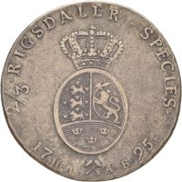 1795 2/3 speciedaler Christian VII, 1/1+