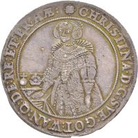 1640 Sverige riksdaler Kristina, ex. S. Törngren, 01