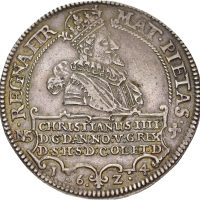 1624 Danmark Speciedaler Christian IV, 1+/01