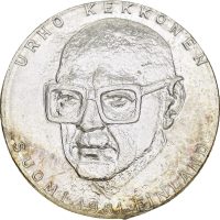 1981 Finland 50 markkaa, Urho Kekkonen, 20 g .500 sølv, 0