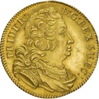 1746 Sverige/ Hessen dukat Fredrik I, 01