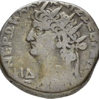 Egypt Alexandria BI tetradrakme Nero (54-68 e.Kr.), 12,5 g, 1/1+