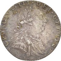 1787 England 6 pence George III, 1+