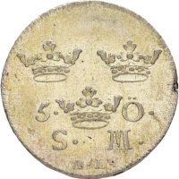 1766 Sverige 5 öre Adolf Fredrik, ex. Misab 13/1167, 01