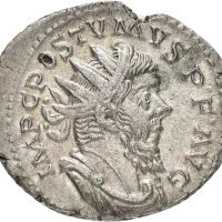 BI antoninian Postumus (260-269 e. Kr.), 3,91 g, Treveri, 1+/01