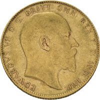 1909 P Australia sovereign Edward VII, 1+