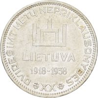 1938 Litauen 10 litu, 01