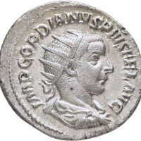 AR antoninian Gordian III (238-244 e. Kr.), 4,46 g, 01
