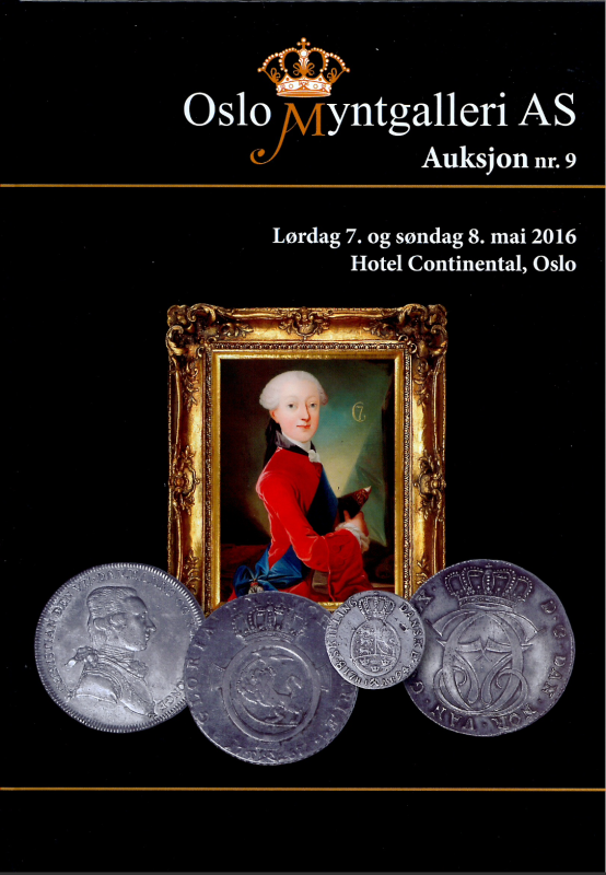 Oslo Myntgalleri katalog auksjon nr. 9