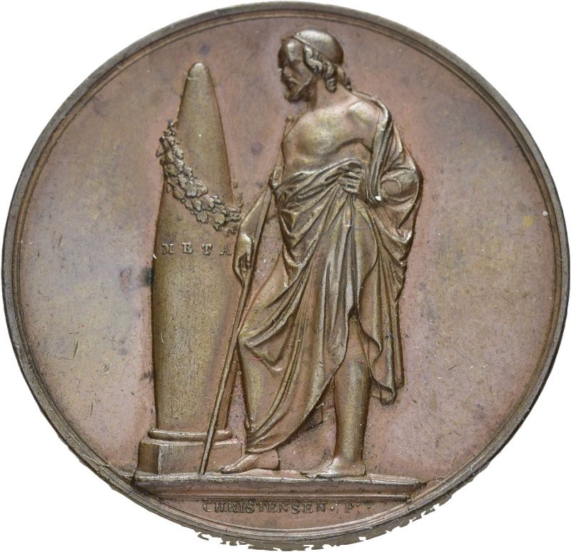 Hilmar Meincke Kroghs Eidsvold mann, bronse, 01