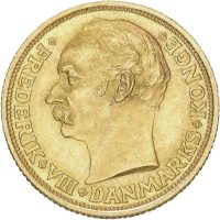 1911 Danmark 20 kroner Frederik VIII, 01