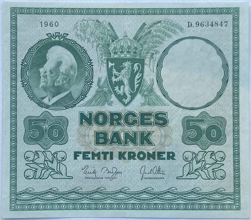 1960 50 kroner D.9634847, 1+