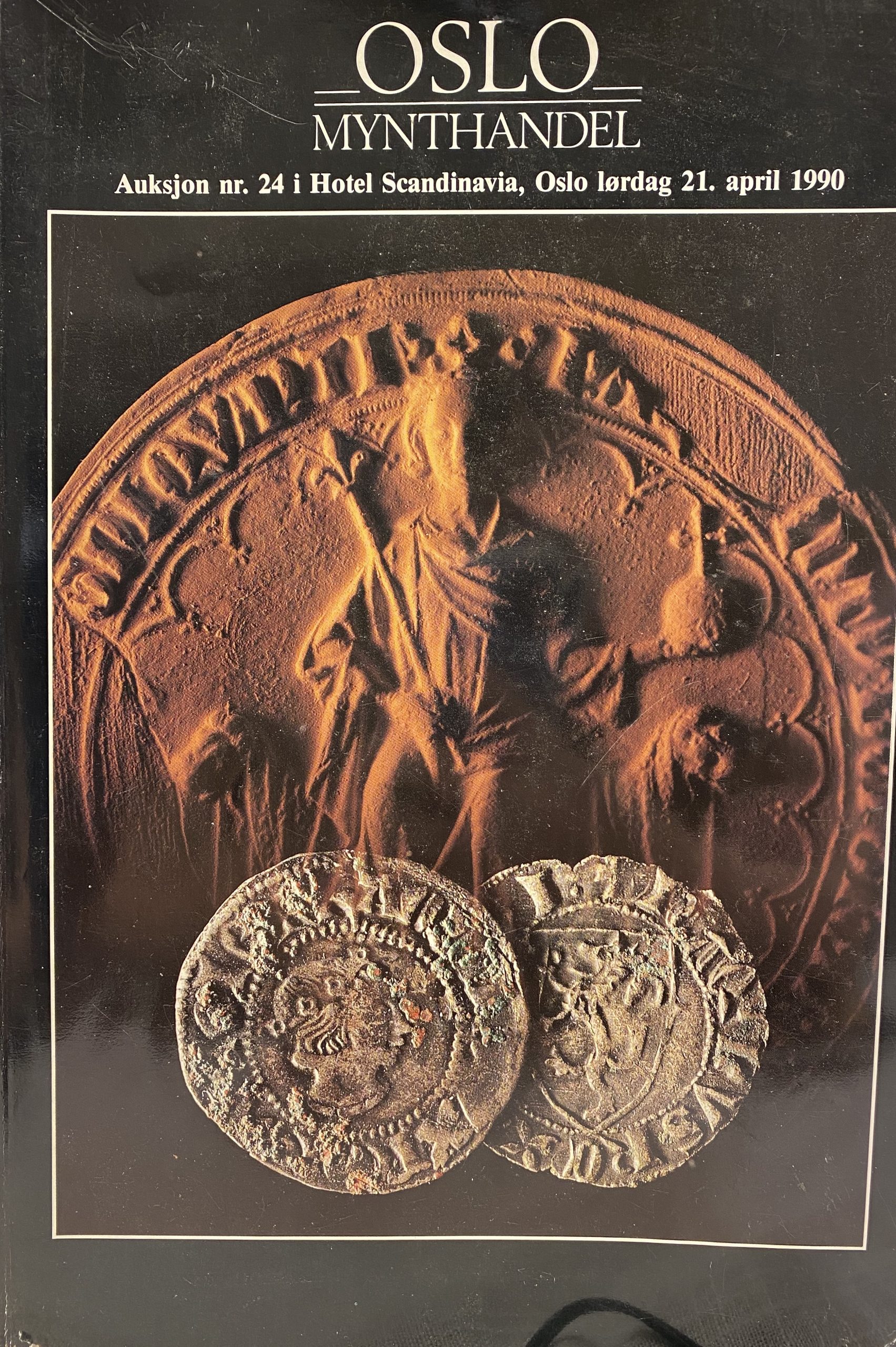 Oslo Mynthandel katalog auksjon nr. 24