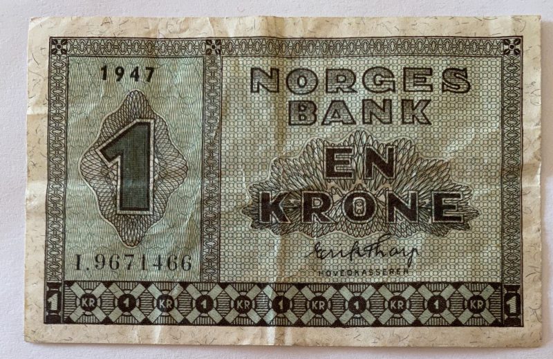 1947  1 krone I 9671466, 1