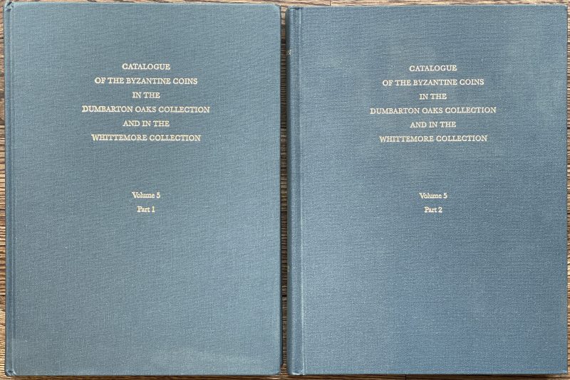 P. Grierson: Catalogue of the Byzantine coins in the Dumbarton Oaks Collection and in the Whittemore Collection,  Volume 5, 2 bind