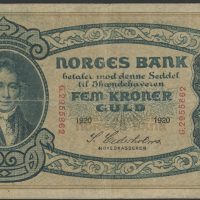 1920 5 kroner G.2955862, 1-