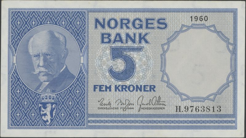 1960 5 kroner H.9763813, 01