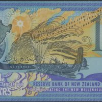 2000 New Zealand 10 dollars, polymer, 0