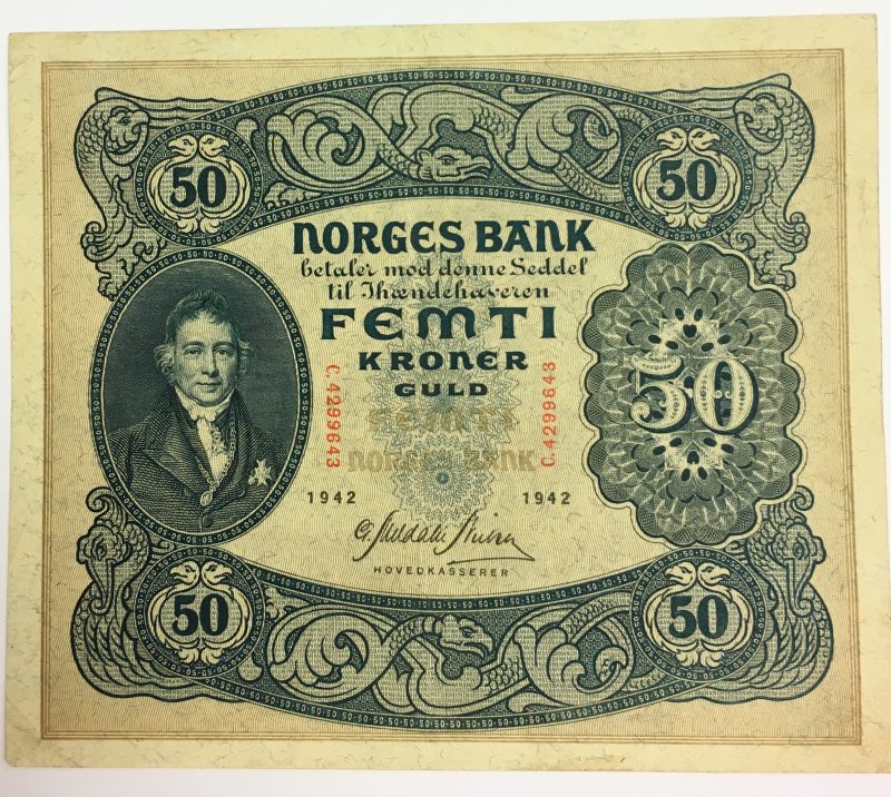 1942  C 50 kroner, 1