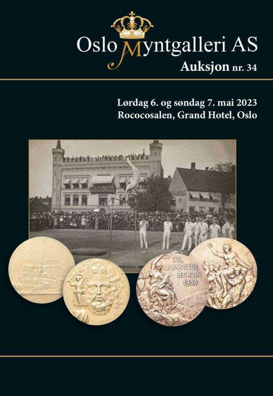 Oslo Myntgalleri katalog auksjon nr.34