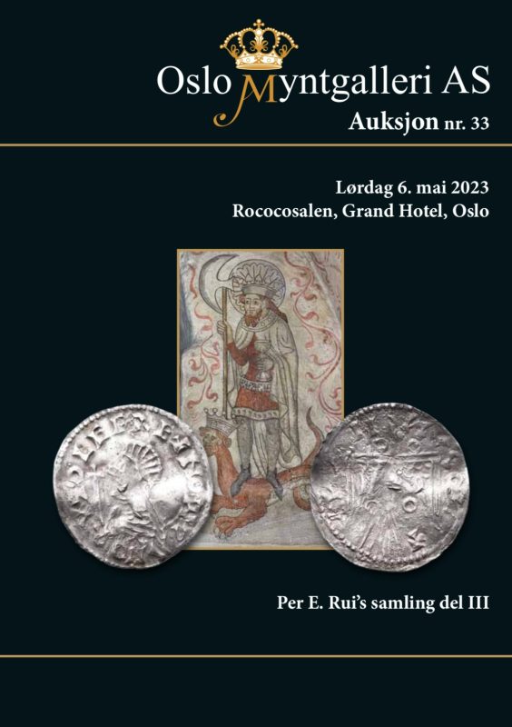 Oslo Myntgalleri katalog auksjon nr.33