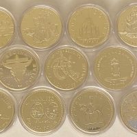 1973-1999 Canada 1 dollar, lott 11 stk., sølv, BU/proof