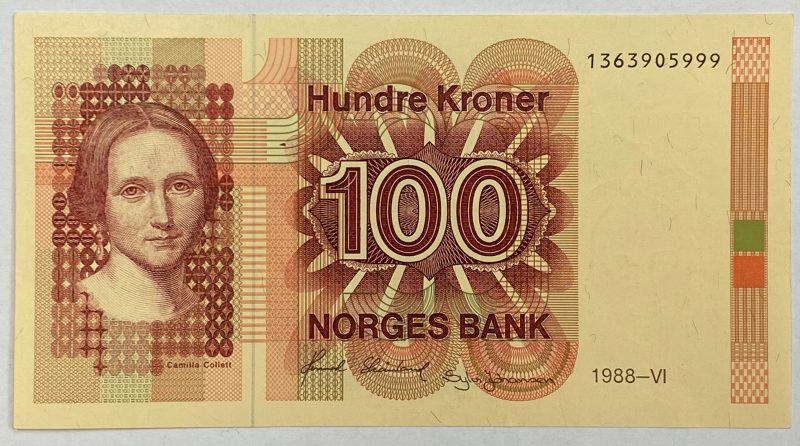 1988 100 kroner 1363905999, 0/01