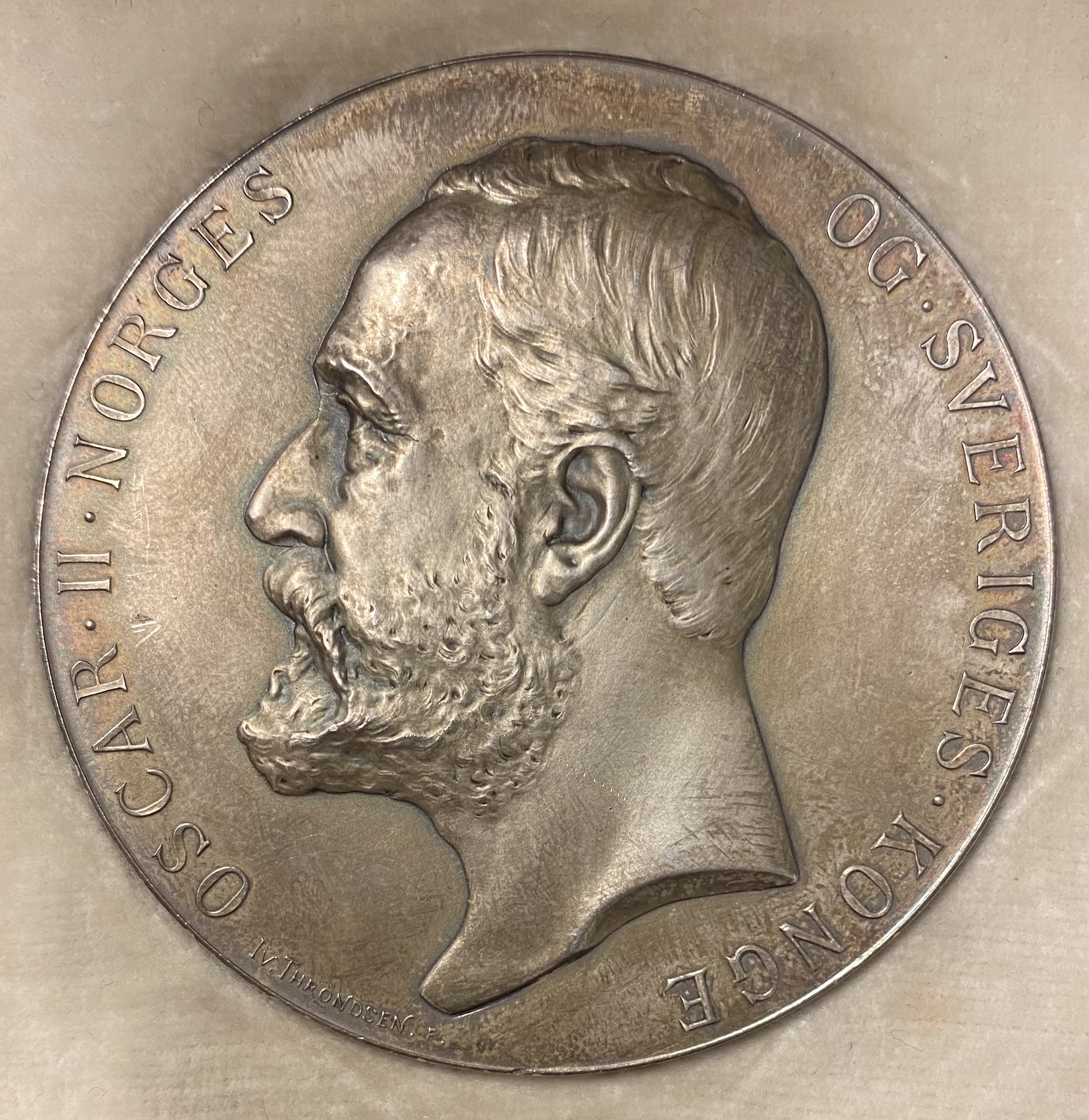 1902  Det 11. almindelige norske landbrugsmøde i Trondhjem 55mm, 01