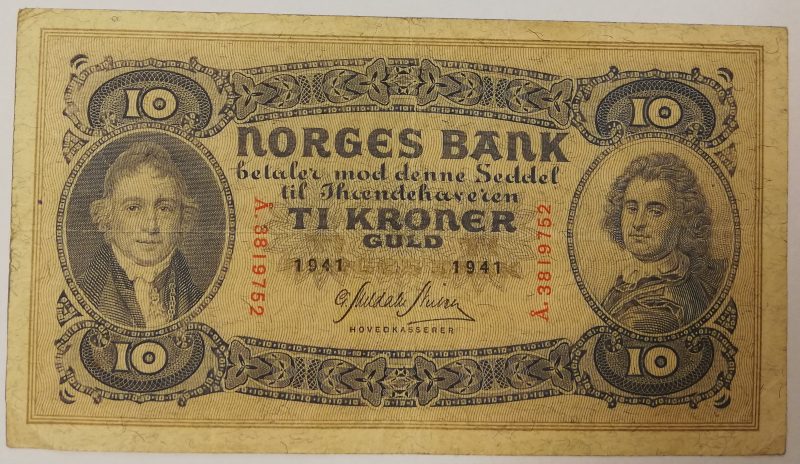 1941 10 kroner Å, 1