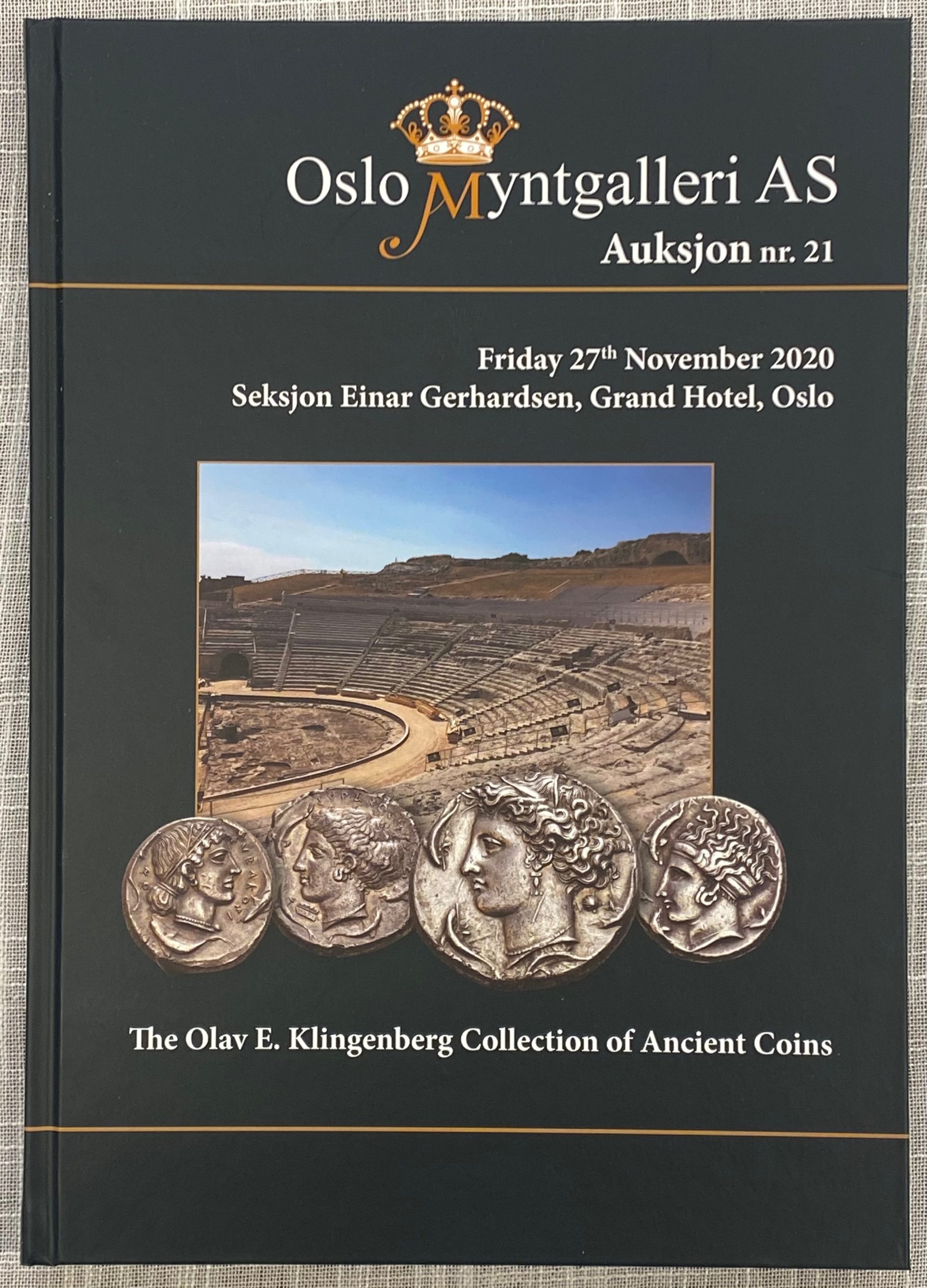 Oslo Myntgalleri katalog auksjon nr. 21