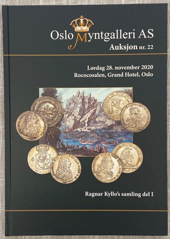 Oslo Myntgalleri katalog auksjon nr. 22