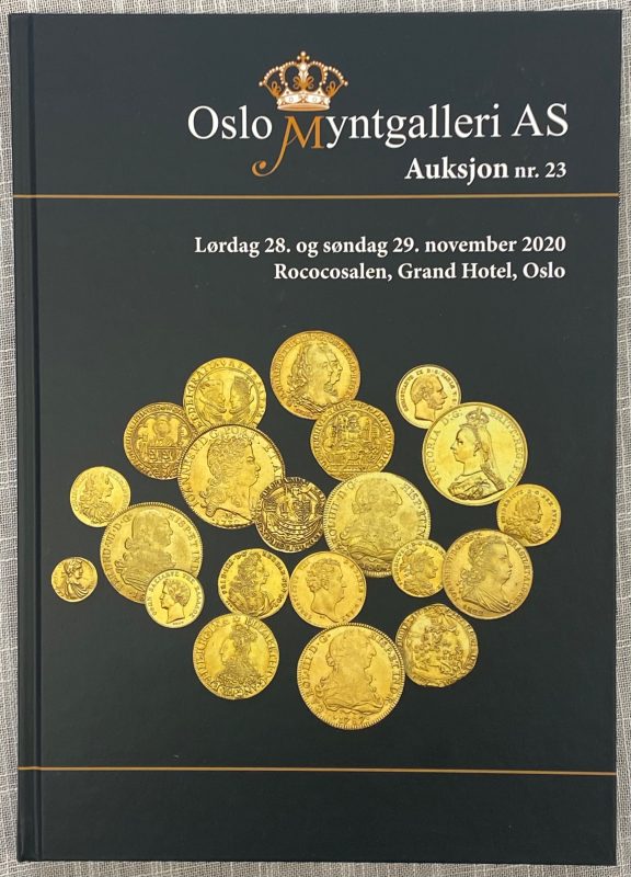 Oslo Myntgalleri katalog auksjon nr. 23