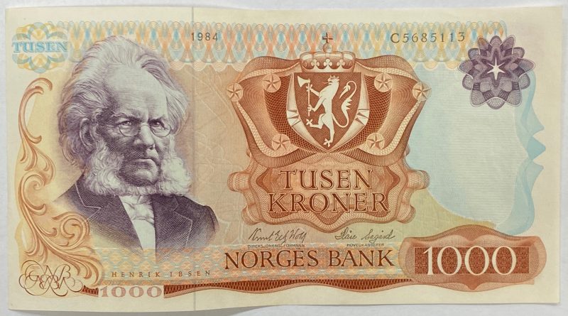 1984 1000 kroner C5685113, 1+