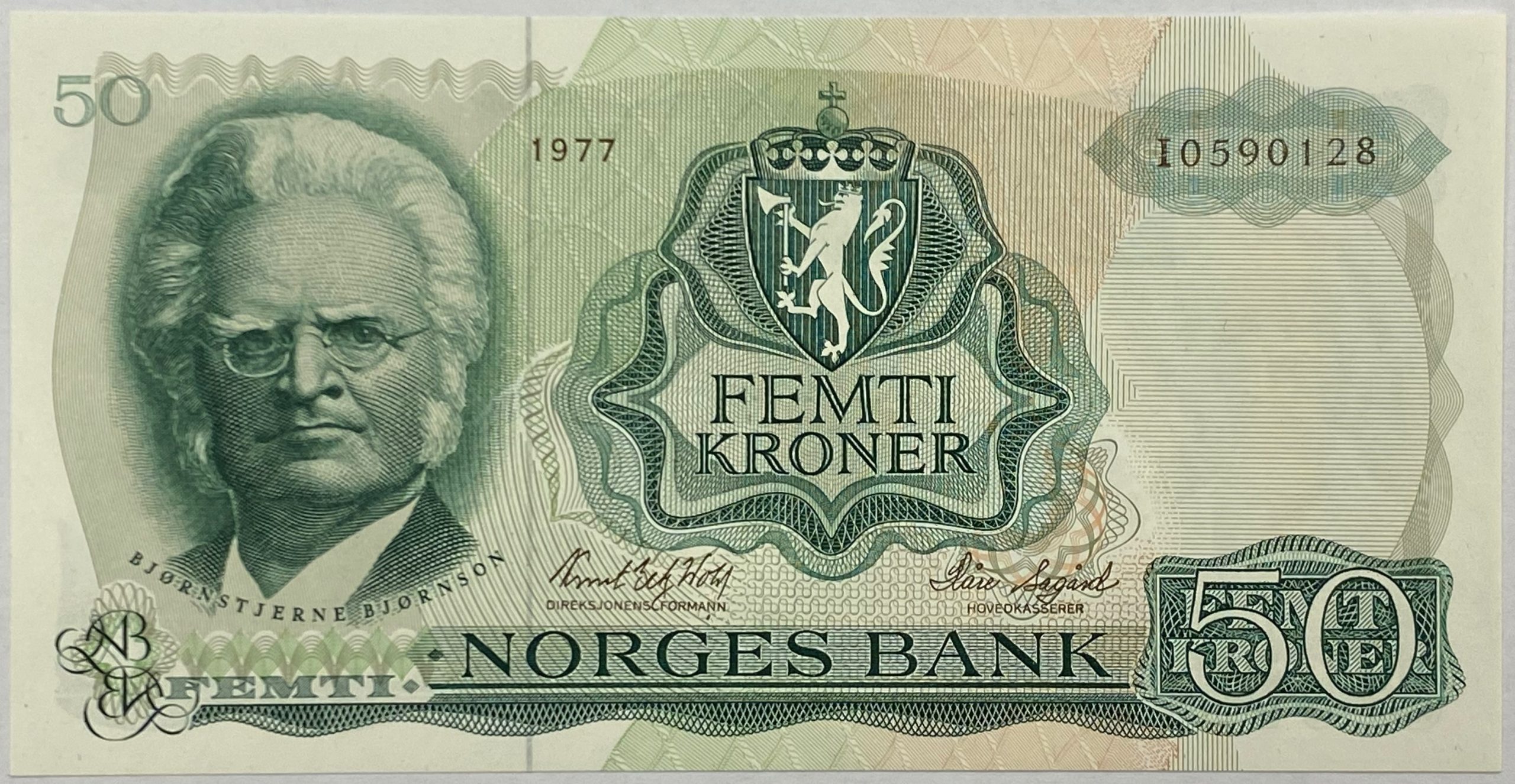 1977 50 kroner I0590128, 0/01