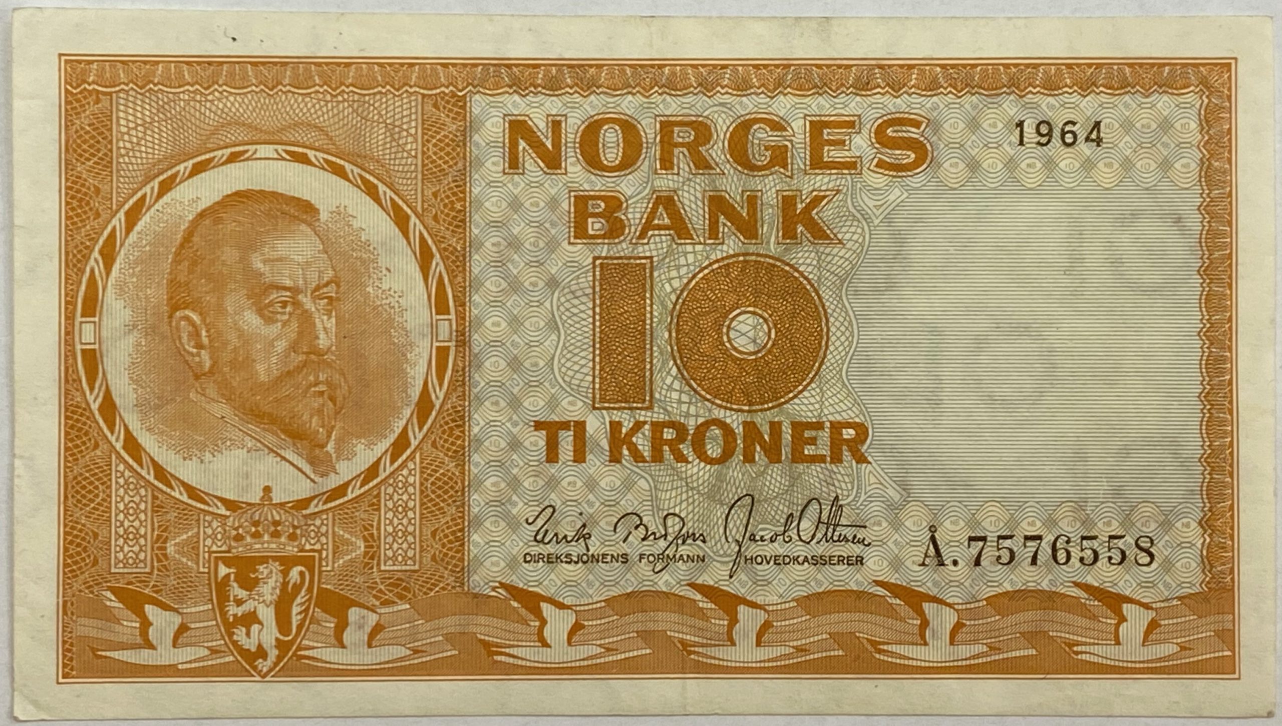 S 1964 10 kroner Å.7576558, 1