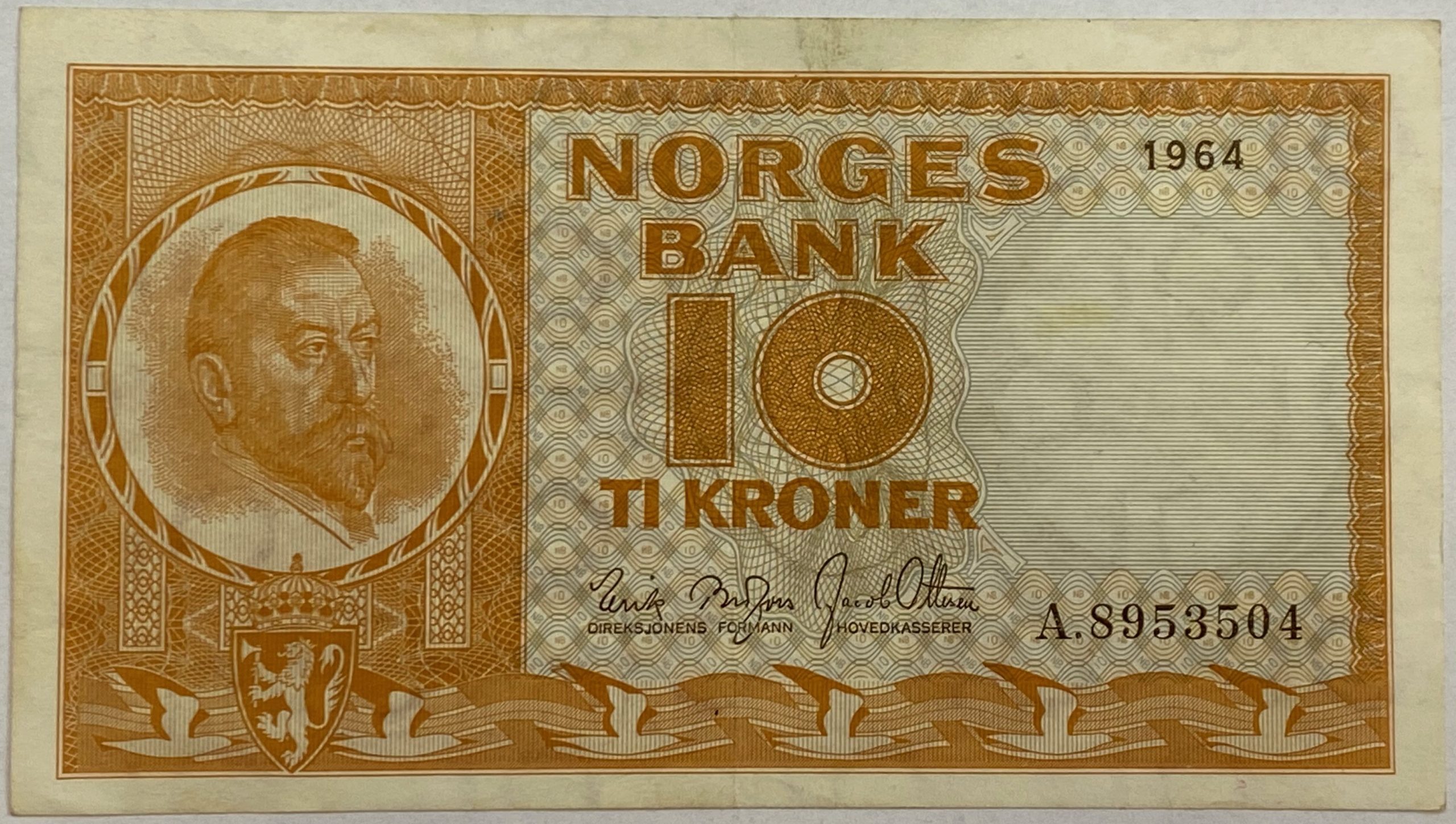 S 1964 10 kroner A.8953504, 1