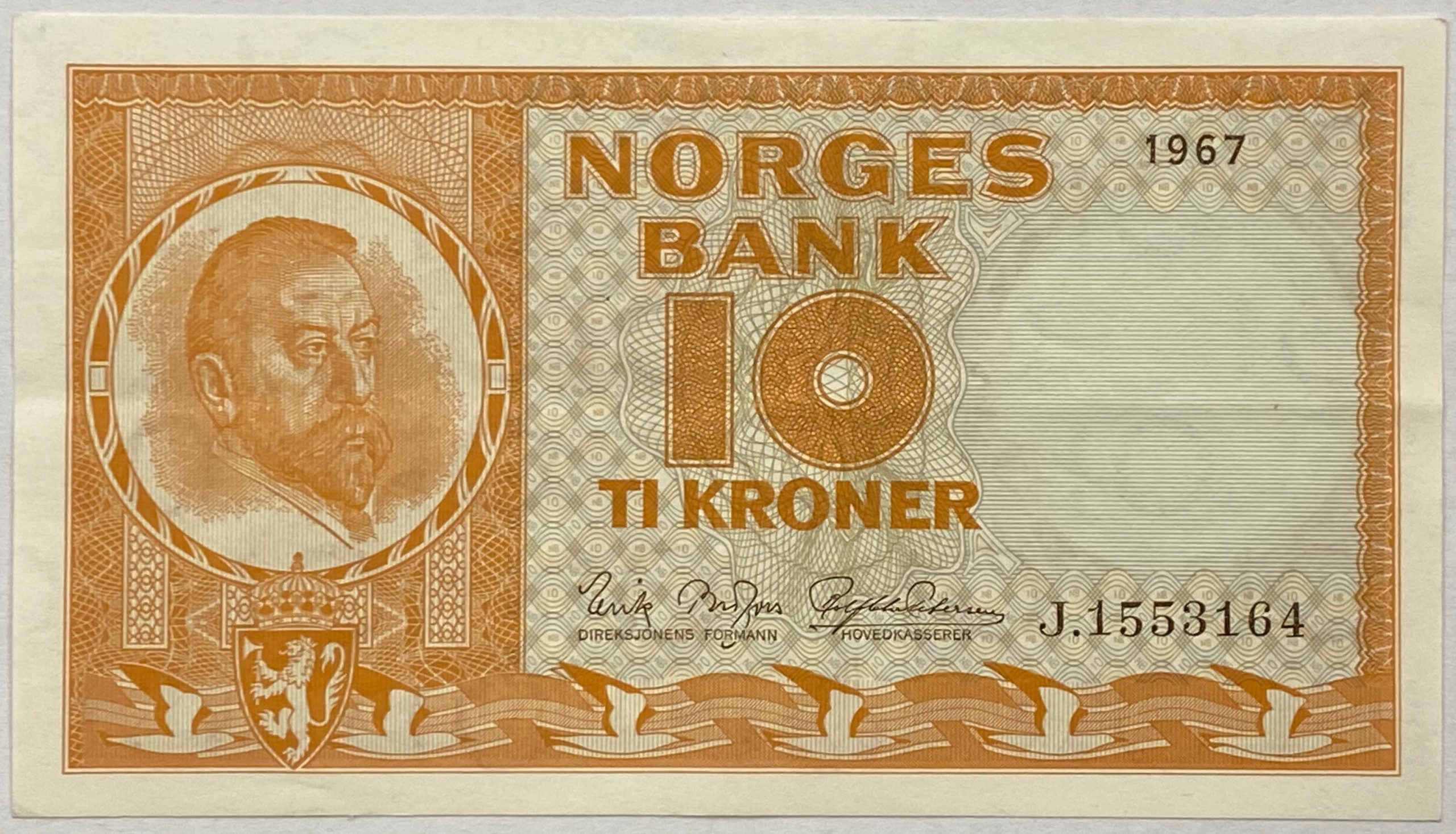 S 1967 10 kroner J.1553164, 1+