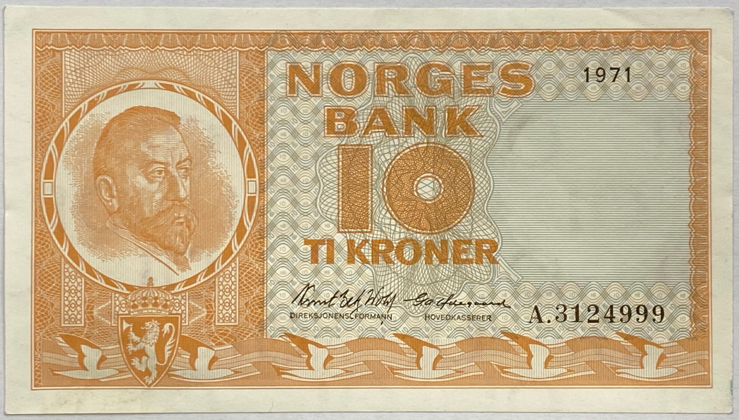 S 1971 10 kroner A.3124999, 01