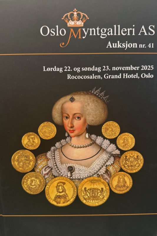 Oslo Myntgalleri katalog for auksjon nr. 41