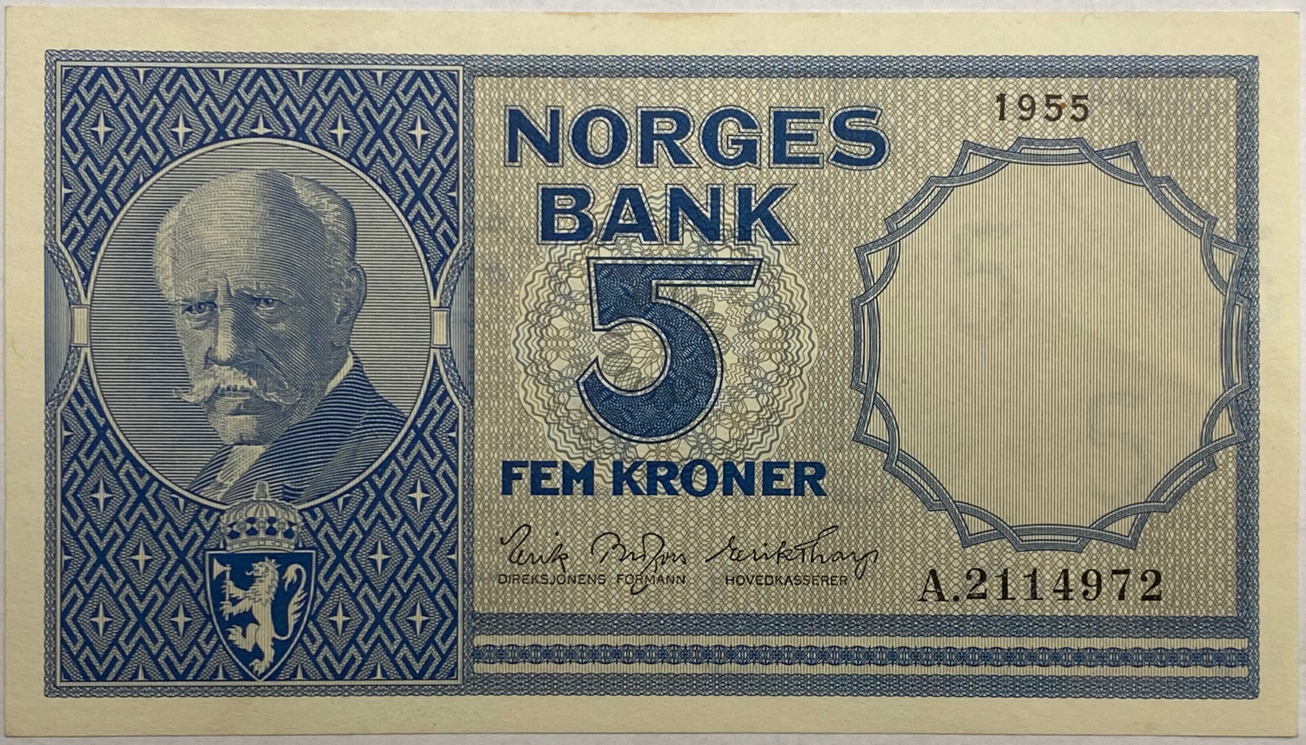 1955 5 kroner A.2114972, 01