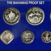 1989 Bahamas Proof Set, ulike metaller, proof