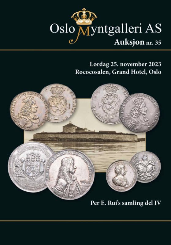 Vår flotte nye katalog over auksjon nr.35: Per E. Rui´s samling del IV