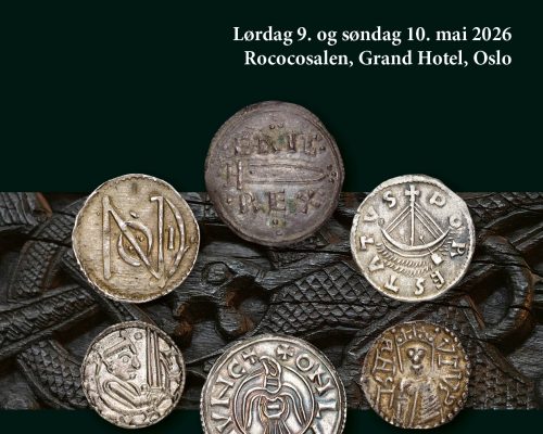 Velkommen til Oslo Myntgalleri auksjon nr. 42, 9.-10. mai 2026