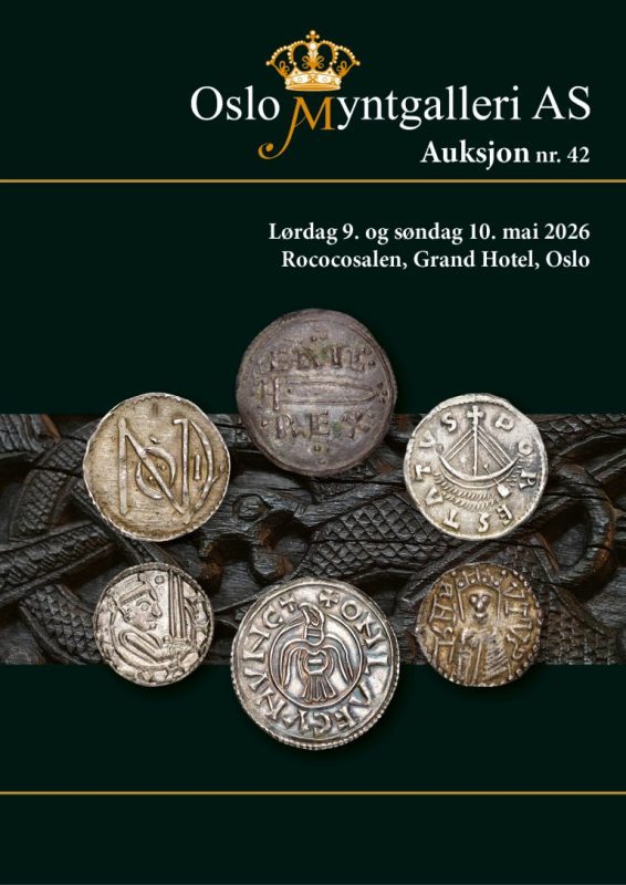 Oslo Myntgalleri katalog for auksjon nr. 42